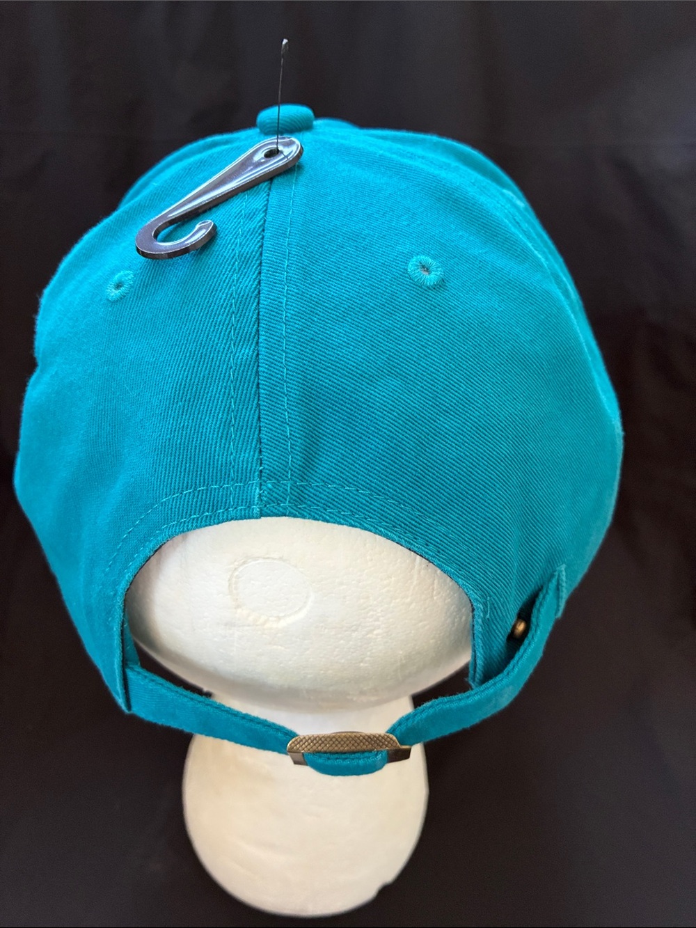 47 Miami Marlins Teal Logo Adjustable Cap - Picture 3 of 10